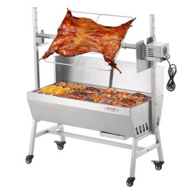 Roaster Spit Rotisserie BBQ Grill Pig Lamb Chicken Roaster 42W 135LBS