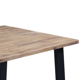 vidaXL Dining Table Solid Acacia Wood 170x90 cm